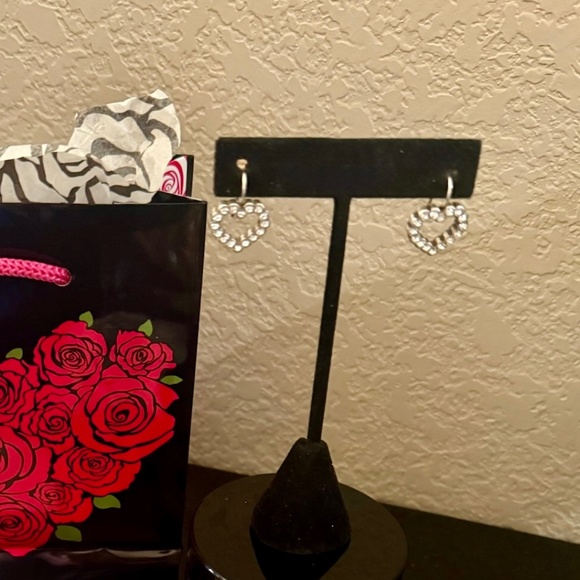 Brighton New with Tags You are loved crystal Earrings - Picture 1 of 3